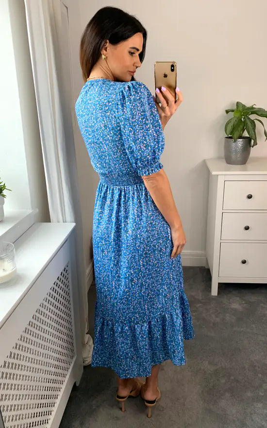 Tea Dress Light Blue