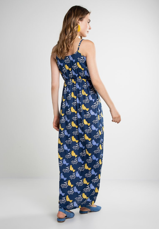 Cassie Maxi Dress Navy Multi