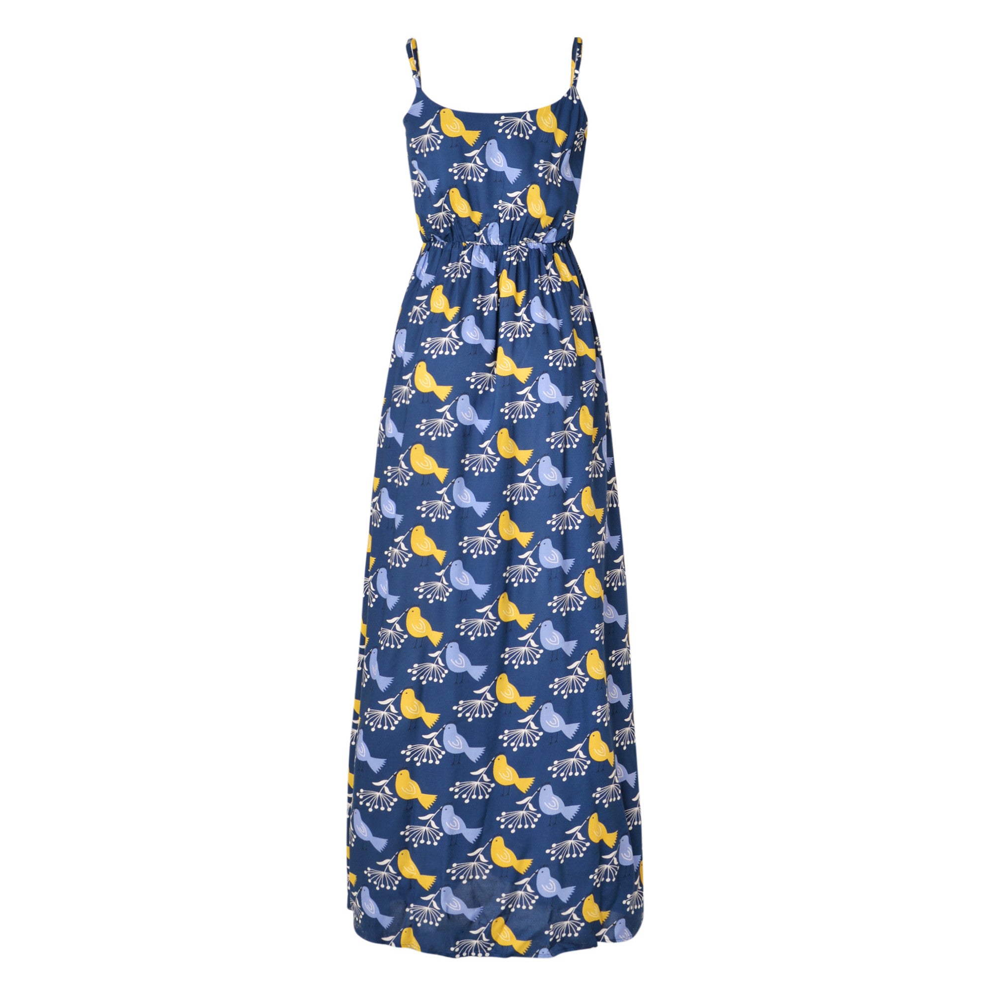 Cassie Maxi Dress Navy Multi