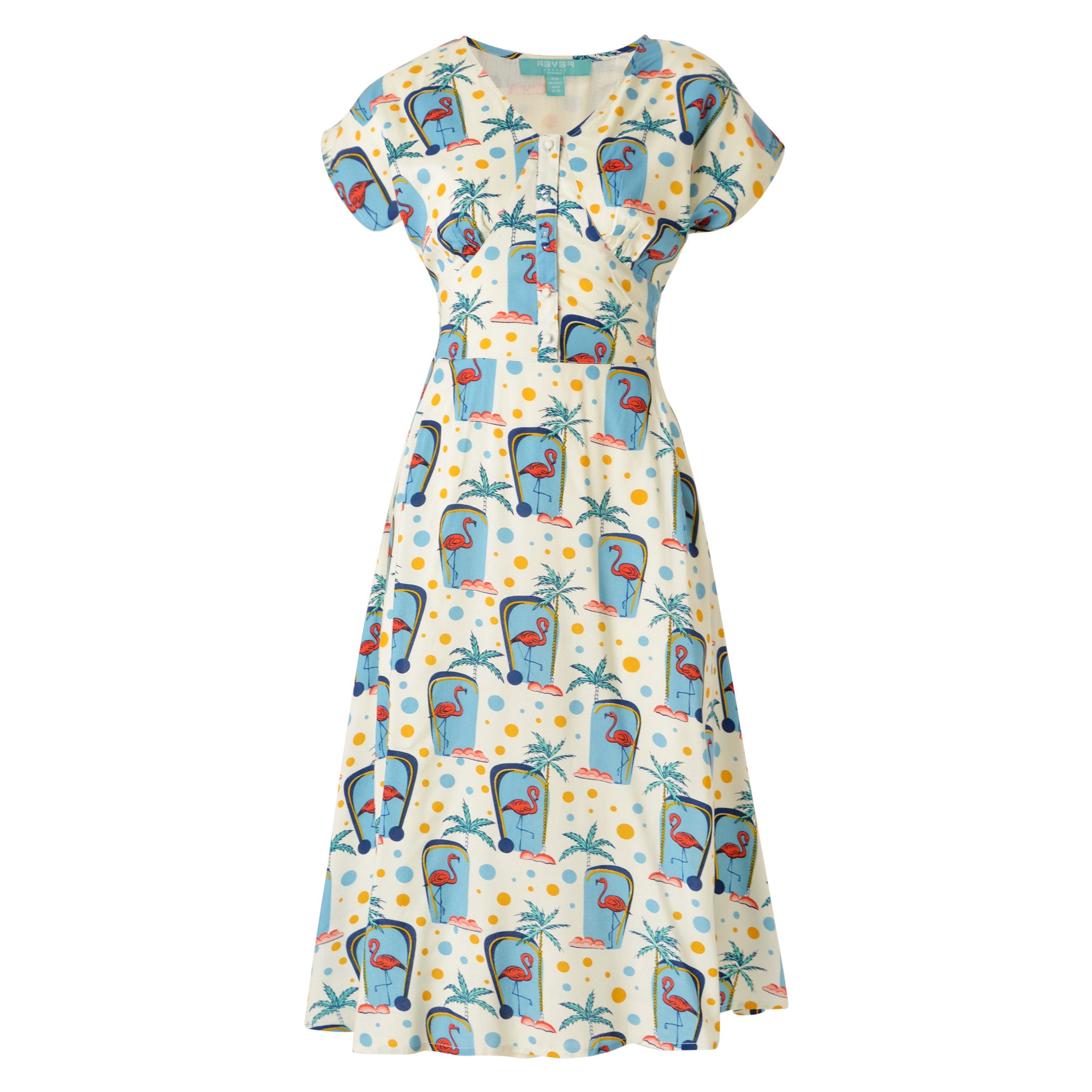 Flamingo Dress Multi