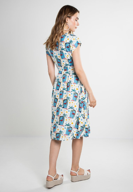 Flamingo Dress Multi