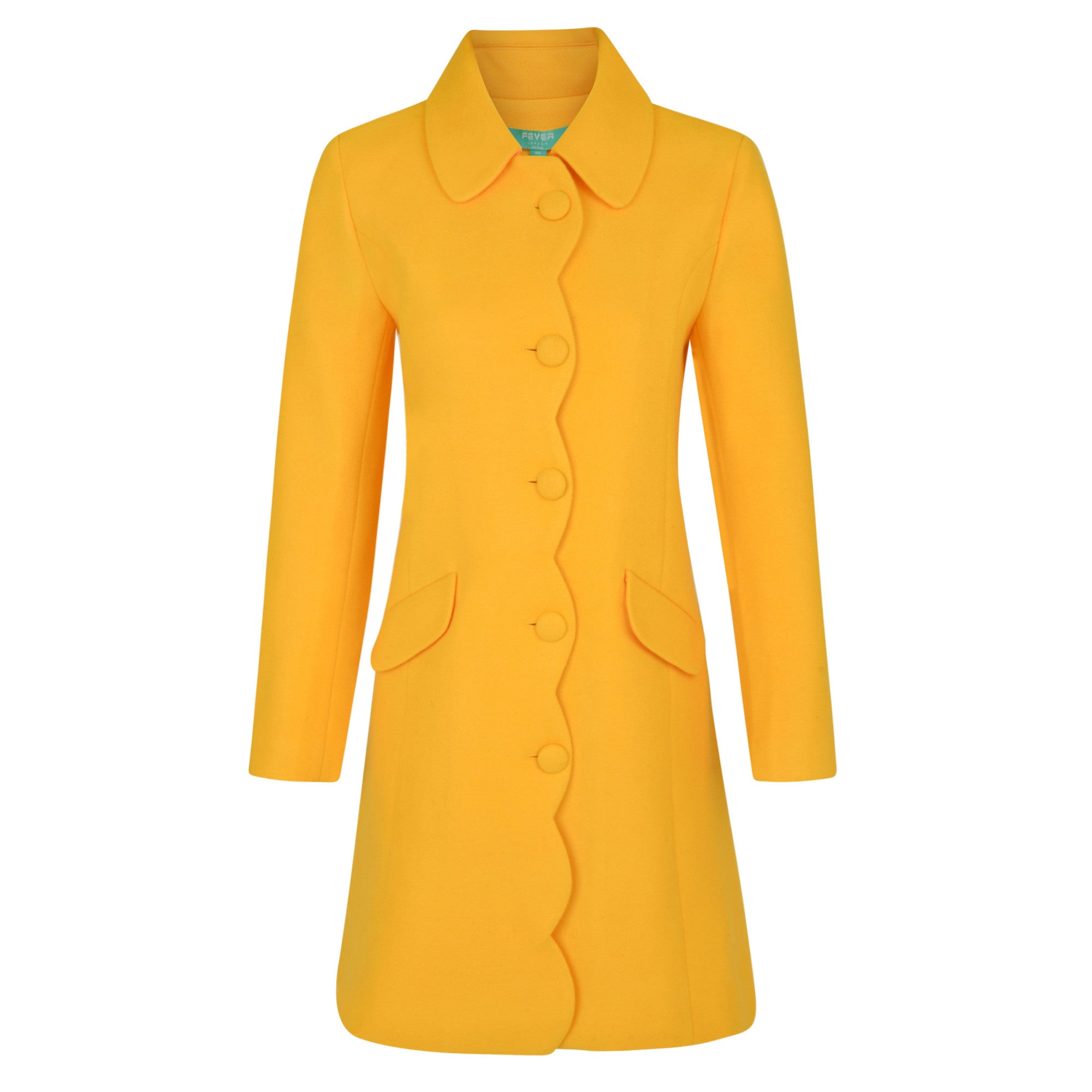 Lana Coat Mustard
