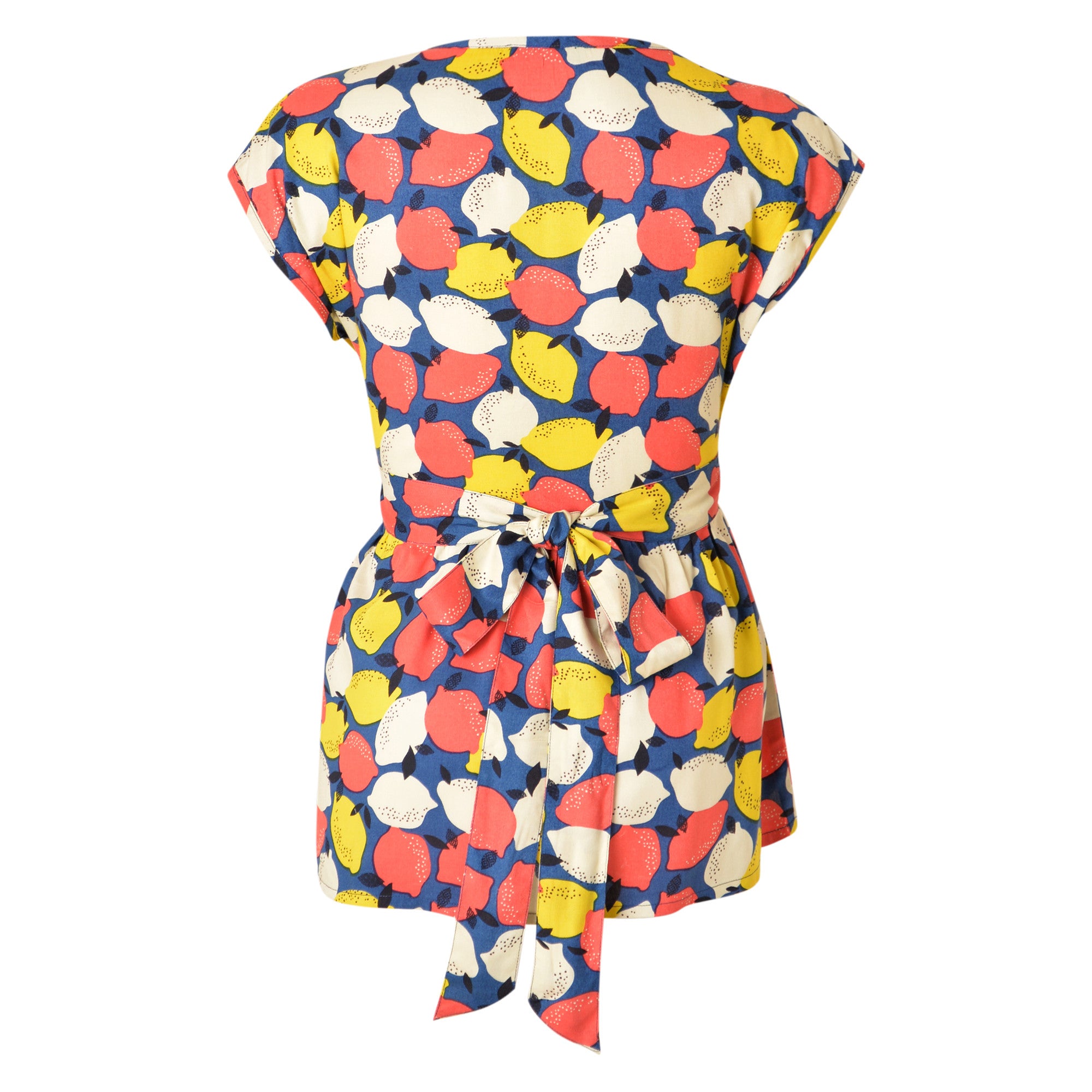 Lemonade Top Navy Multi
