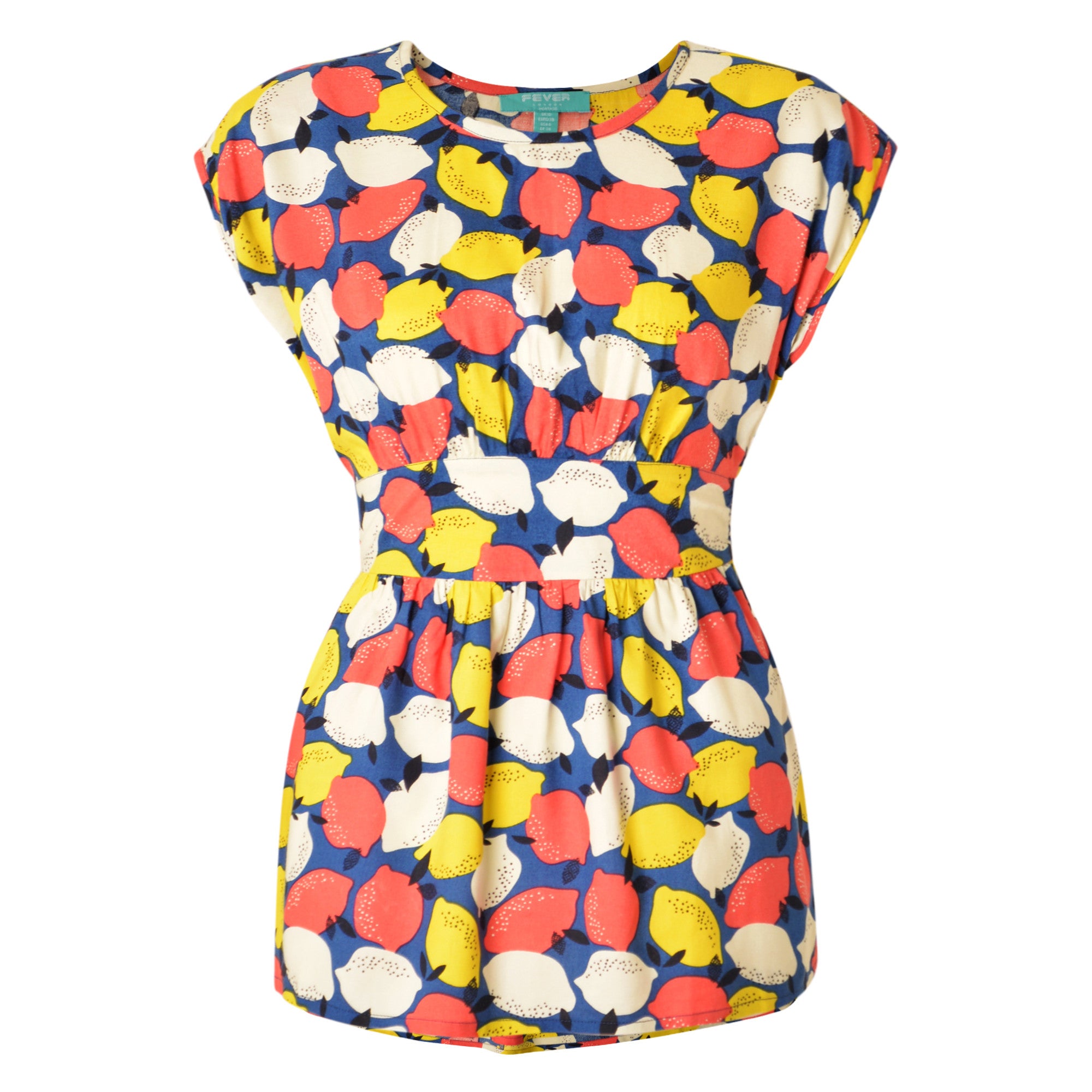 Lemonade Top Navy Multi
