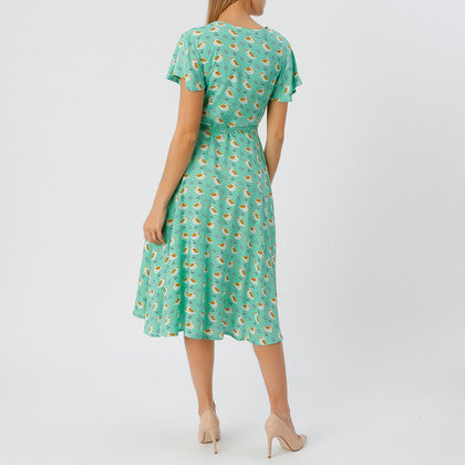 Lavinia Wrap Dress Mint