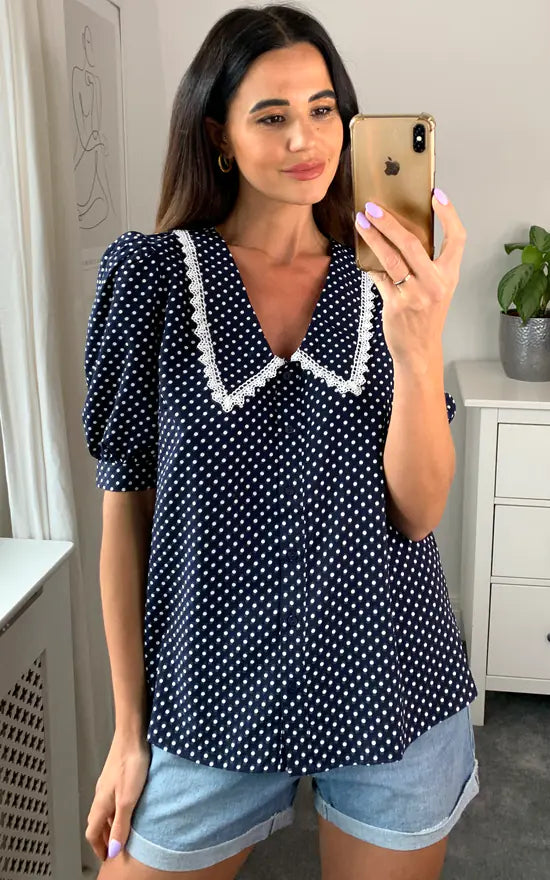 Sailor Collar Blouse