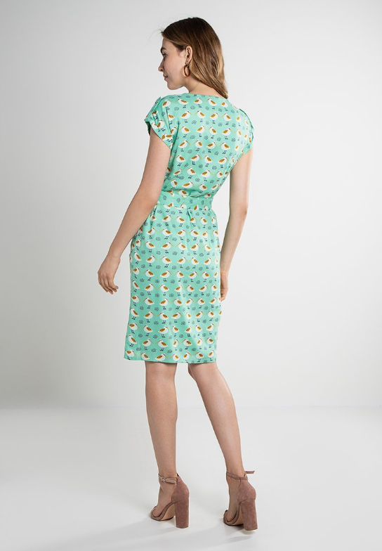 Lavinia Button Down Dress Mint