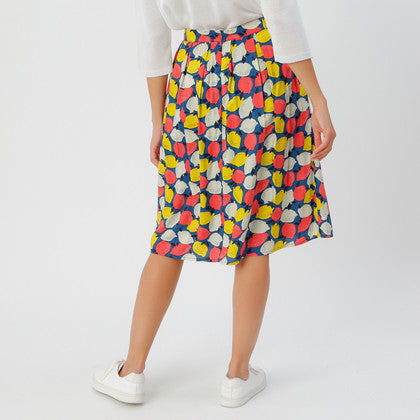 Lemonade Skirt Navy Multi