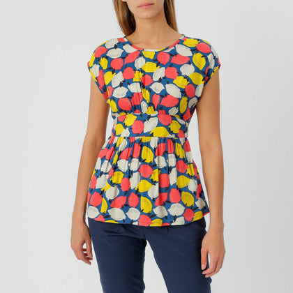 Lemonade Top Navy Multi