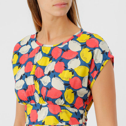 Lemonade Top Navy Multi