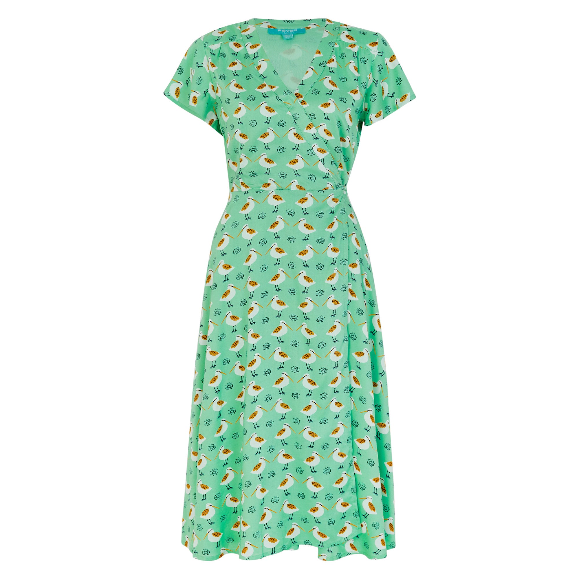 Lavinia Wrap Dress Mint