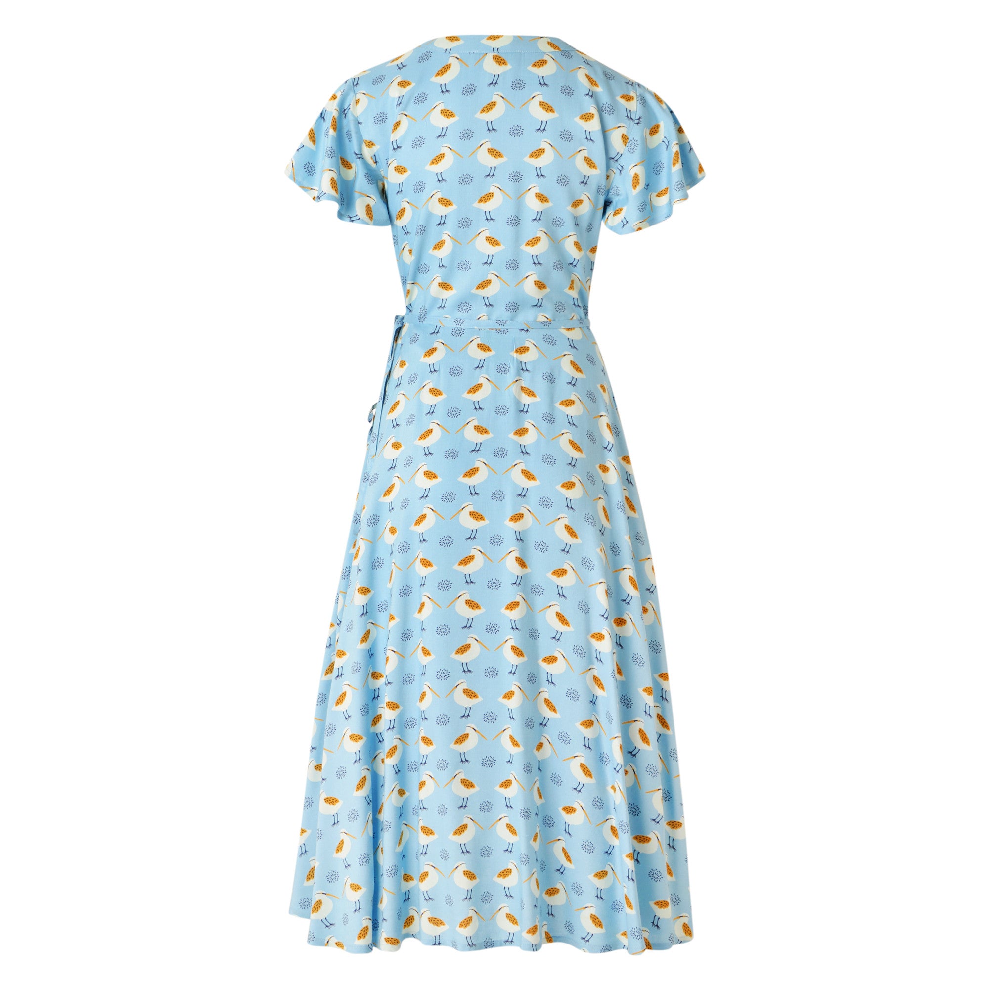 Lavinia Wrap Dress Sky