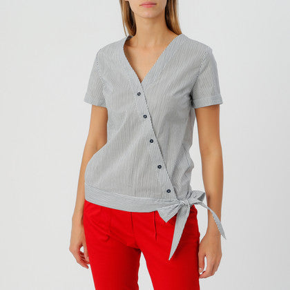 Penny Top White/Navy