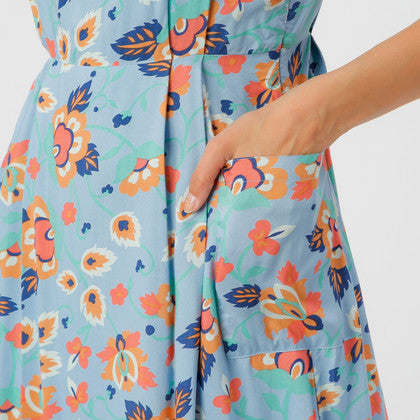 Polly Sundress Multi Floral